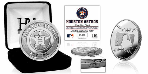 Houston Astros Silver Coin