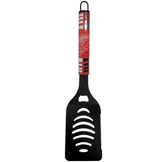 Detroit Red Wings Black Spatula w/Team Colors