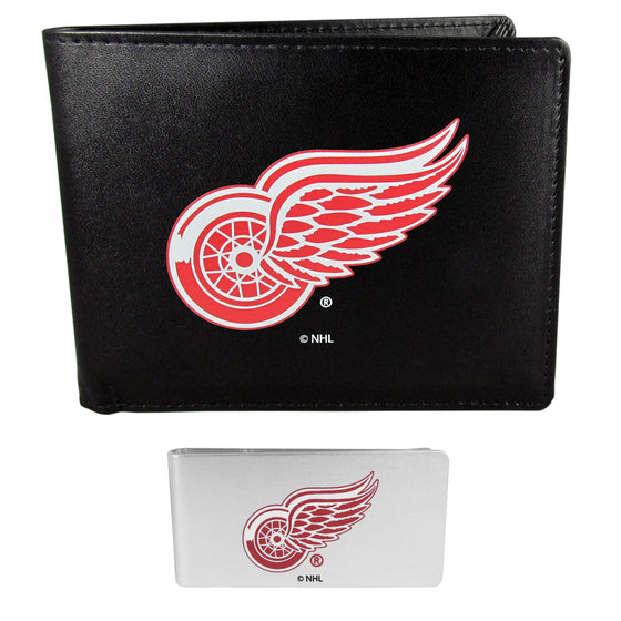 Detroit Red Wings Bi-fold Wallet & Money Clip