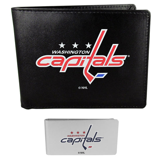 Washington Capitals Bi-fold Wallet & Money Clip