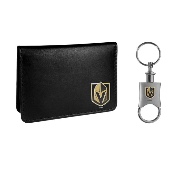 Vegas Golden Knights Weekend Bi-fold Wallet & Valet Key Chain