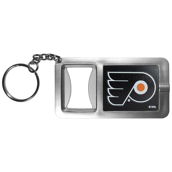 Philadelphia Flyers Flashlight Key Chain with Bottle Opener