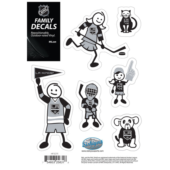 Los Angeles Kings Family Decal Set Small