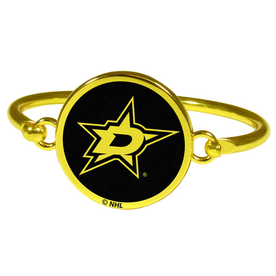 Dallas Stars??? Gold Tone Bangle Bracelet