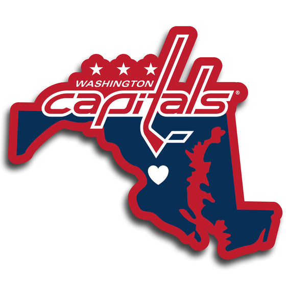 Washington Capitals Home State Decal