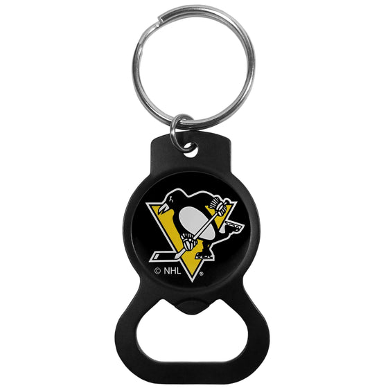 Pittsburgh Penguins Bottle Opener Key Chain, Black