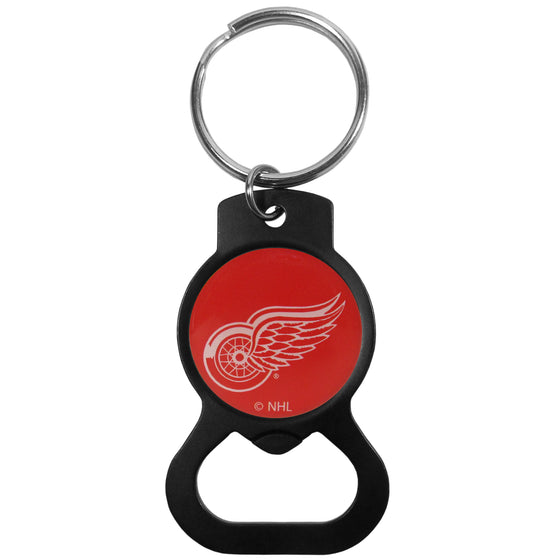 Detroit Red Wings Bottle Opener Key Chain, Black