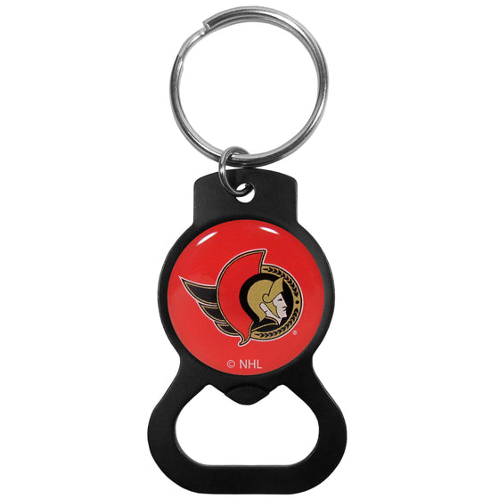 Ottawa Senators Bottle Opener Key Chain, Black