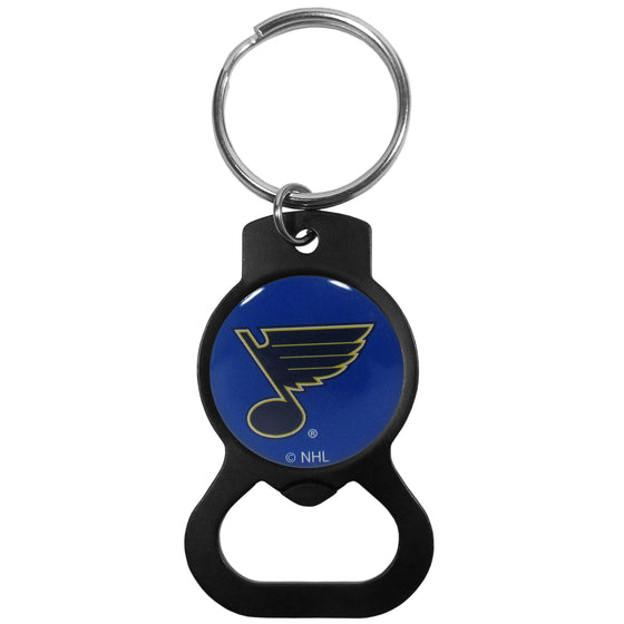 St. Louis Blues Bottle Opener Key Chain, Black