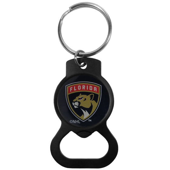 Florida Panthers Bottle Opener Key Chain, Black