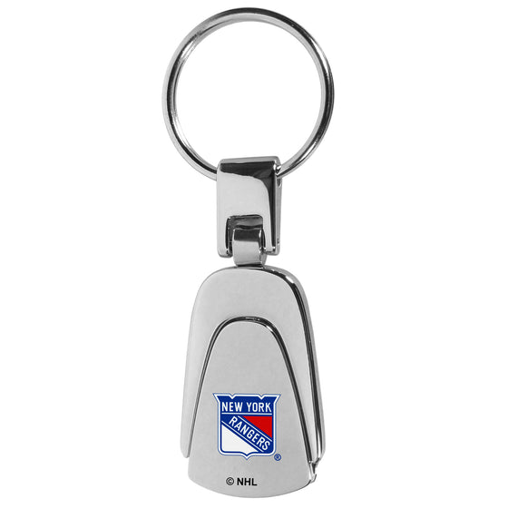 New York Rangers Steel Teardop Key Chain