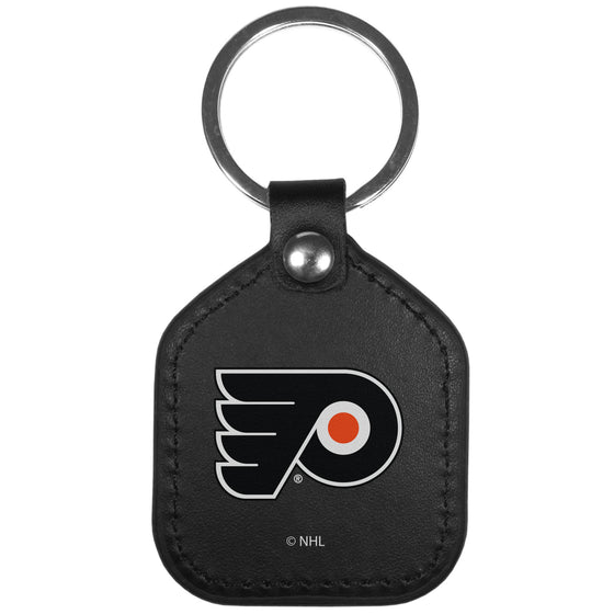 Philadelphia Flyers Leather Square Key Chains