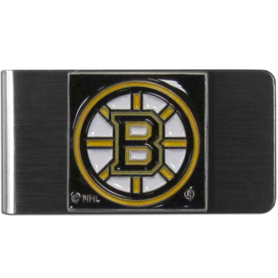 Boston Bruins Steel Money Clip