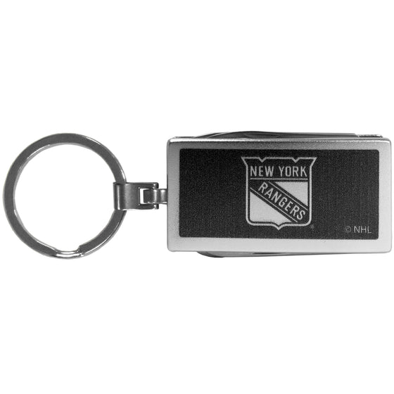 New York Rangers Multi-tool Key Chain, Black