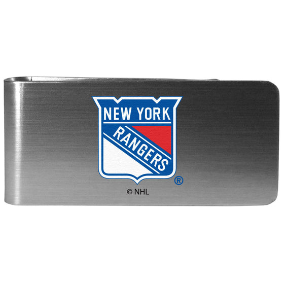 New York Rangers Steel Money Clip, Logo