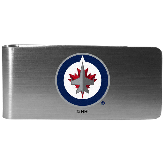 Winnipeg Jets??? Steel Money Clip, Logo