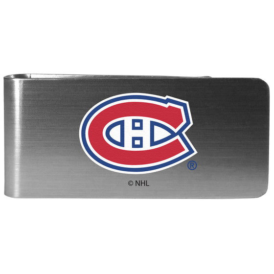 Montreal Canadiens Steel Money Clip, Logo