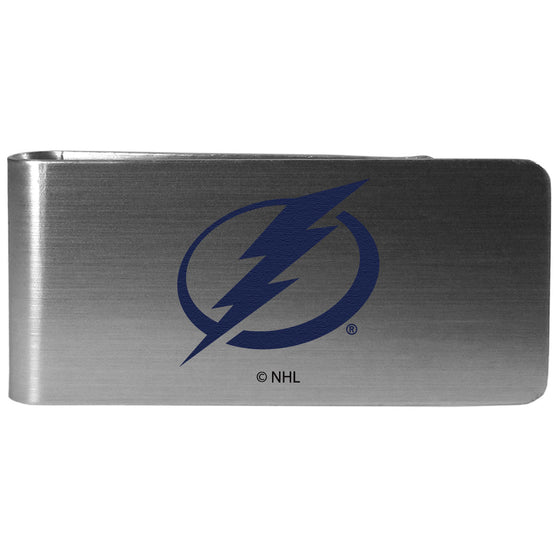 Tampa Bay Lightning Steel Money Clip, Logo