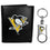 Pittsburgh Penguins Leather Tri-fold Wallet & Valet Key Chain