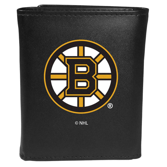 Boston Bruins Tri-fold Wallet Large Logo