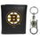 Boston Bruins Leather Tri-fold Wallet & Valet Key Chain