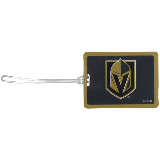 Vegas Golden Knights Vinyl Luggage Tag