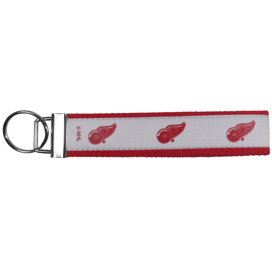 Detroit Red Wings Woven Wristlet Key Chain