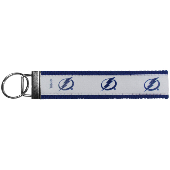 Tampa Bay Lightning Woven Wristlet Key Chain