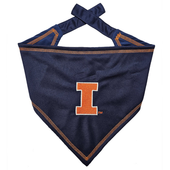 Illinois Tie Around Bandana