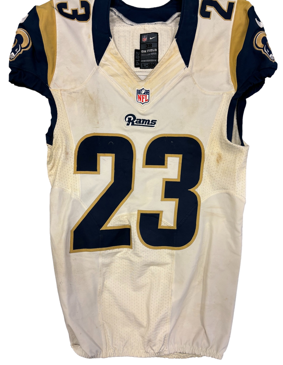 St Louis Rams Rodney McLeod Jr 2015-16 Final Game Used Game Worn Jersey