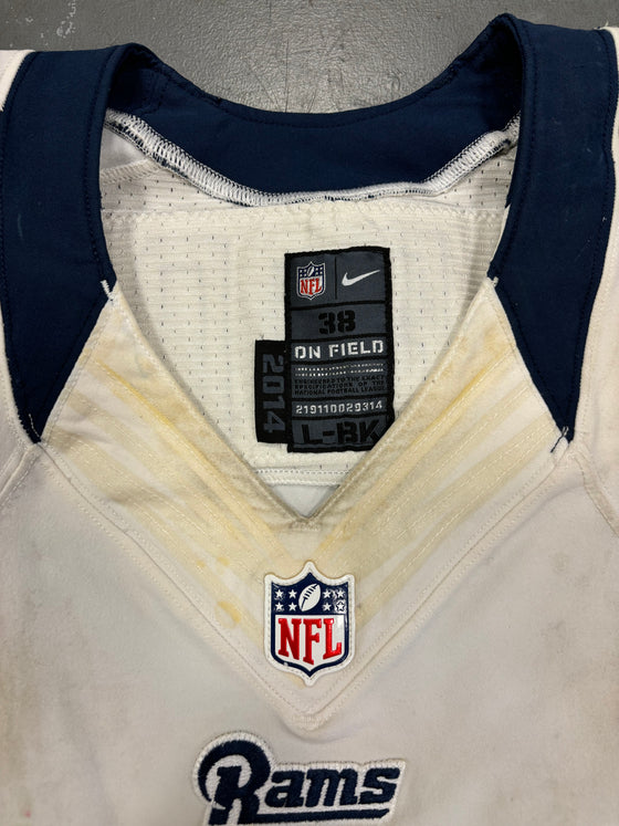 St Louis Rams Rodney McLeod Jr 2015-16 Final Game Used Game Worn Jersey