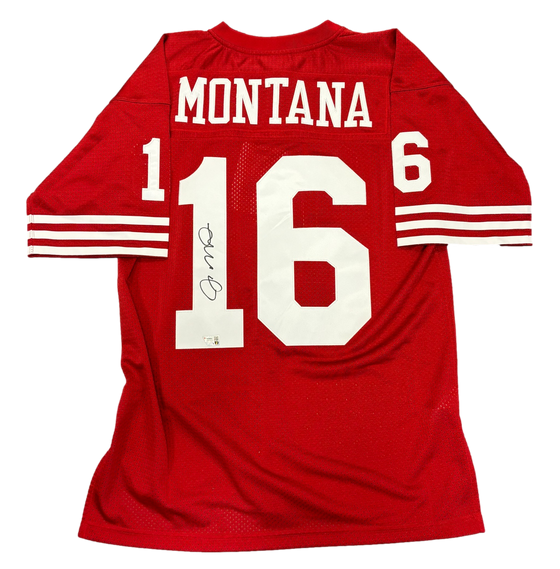 San Francisco 49ers Joe Montana Signed Autograph Mitchell & Ness Jersey Fanatics COA