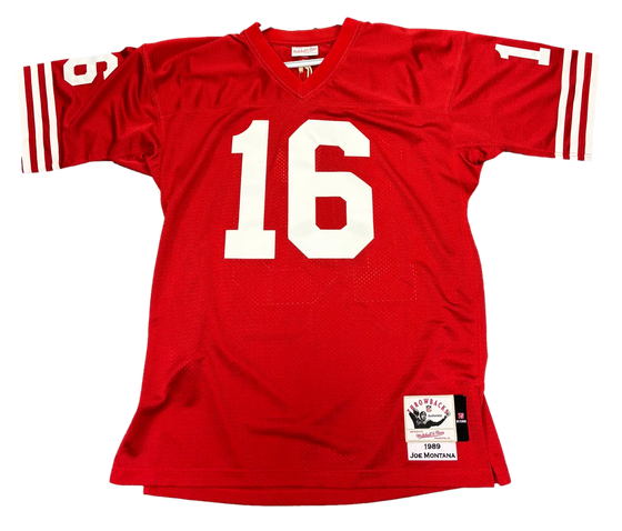 San Francisco 49ers Joe Montana Signed Autograph Mitchell & Ness Jersey Fanatics COA