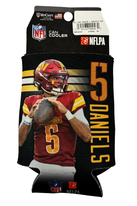 Washington Commanders Can Cooler Jaden Daniels Design