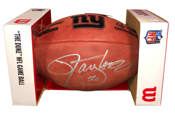 New York Giants Lawrence Taylor Signed Auto Limited Edition Carbon Fiber NFL Football - JSA W COA - 757 Sports Collectibles