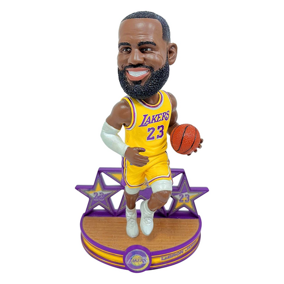 LEBRON JAMES 2024 SUPERSTAR FOCO LOS ANGELES LAKERS BOBBLEHEAD