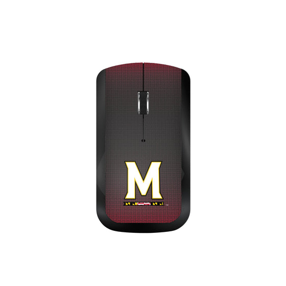 Maryland Terrapins Linen Wireless Mouse-0