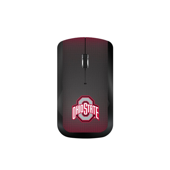 Ohio State Buckeyes Linen Wireless Mouse-0