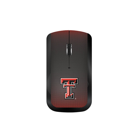 Texas Tech Red Raiders Linen Wireless Mouse-0