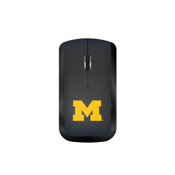Michigan Wolverines Linen Wireless Mouse-0