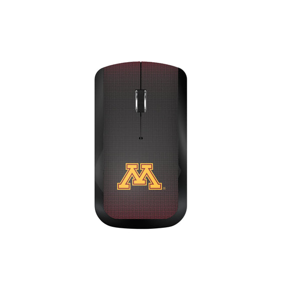 Minnesota Golden Gophers Linen Wireless Mouse-0