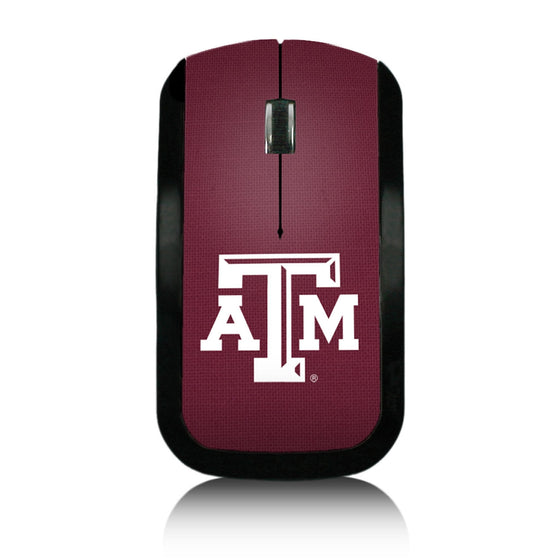 Texas A&M University Aggies Solid Wireless Mouse-0