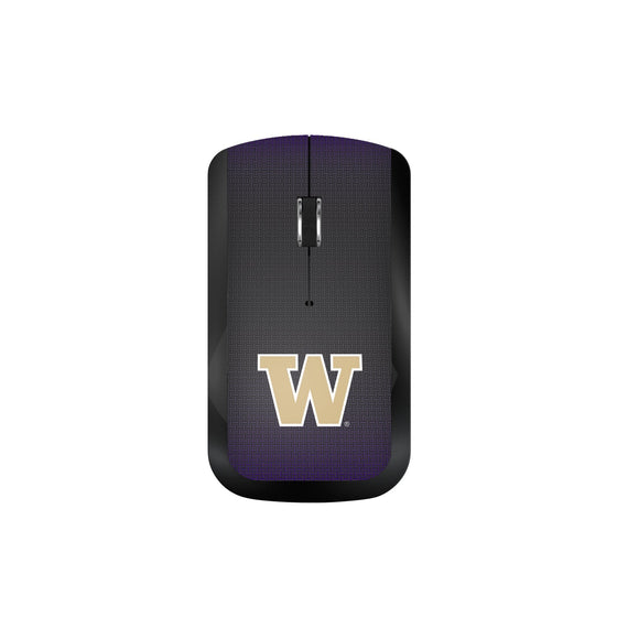 University of Washington Huskies Linen Wireless Mouse-0