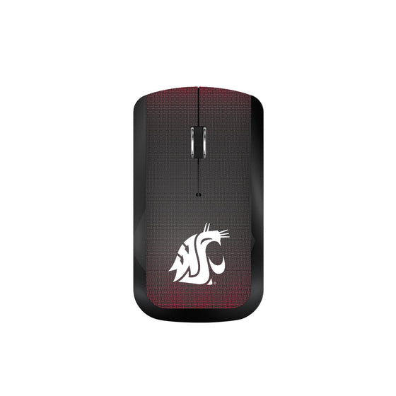 Washington State Cougars Linen Wireless Mouse-0