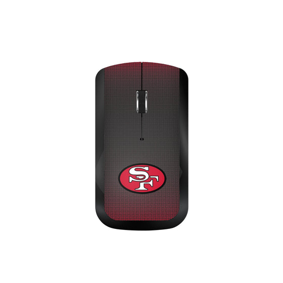 San Francisco 49ers Historic Collection Linen Wireless Mouse-0