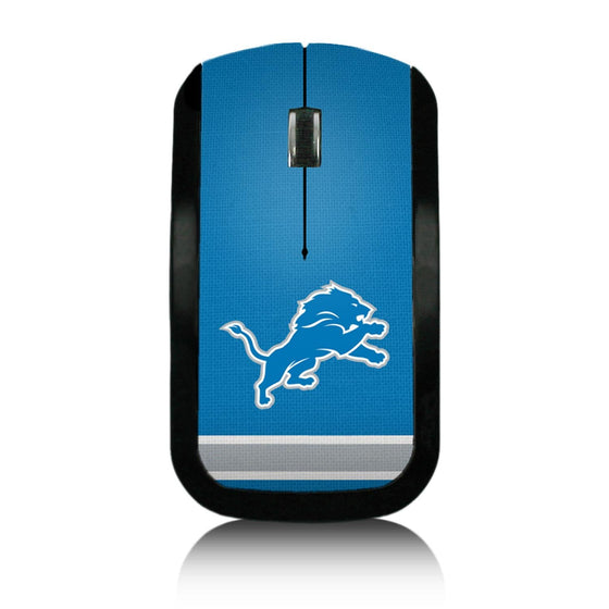 Detroit Lions Stripe Wireless Mouse-0