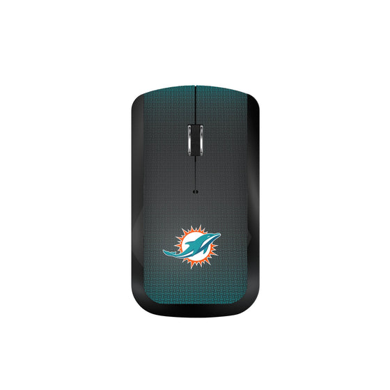 Miami Dolphins Linen Wireless Mouse-0