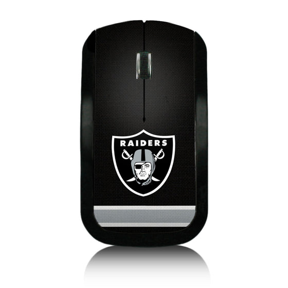 Las Vegas Raiders Stripe Wireless Mouse-0