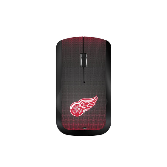 Detroit Red Wings Linen Wireless Mouse-0