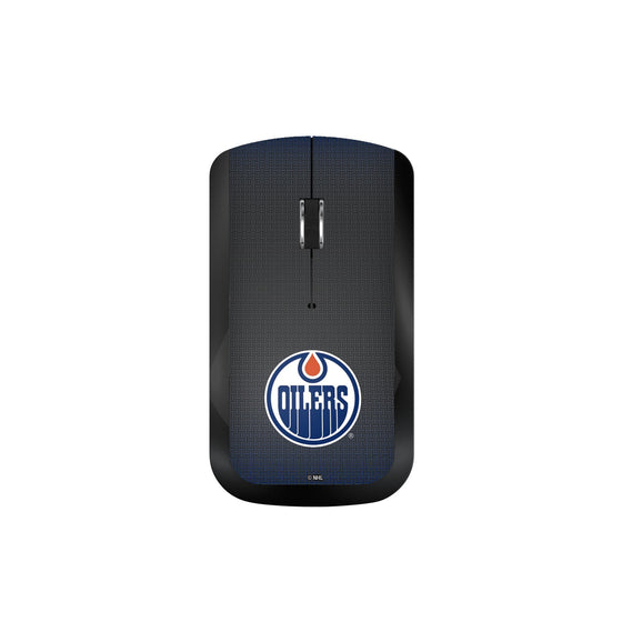 Edmonton Oilers Linen Wireless Mouse-0